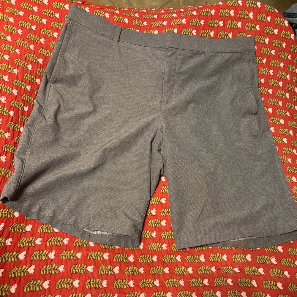 Nike Shorts Mens 38 Gray Golf Chino Stretch Performance